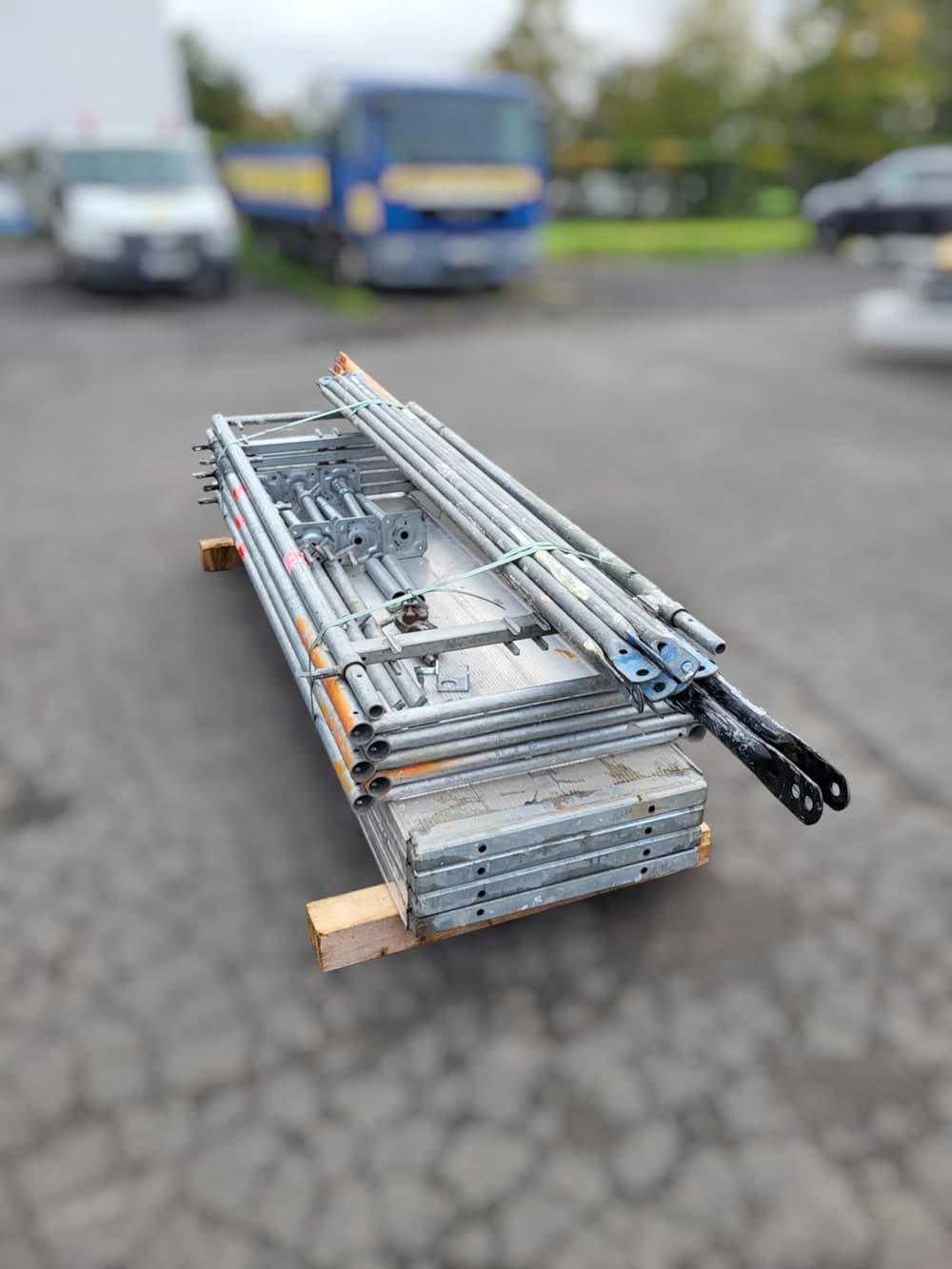 leichtes Fassadengerüst 32m² | Plettac