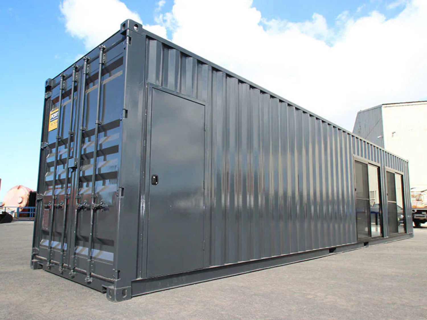 40-Fuß-Seecontainer-Büro