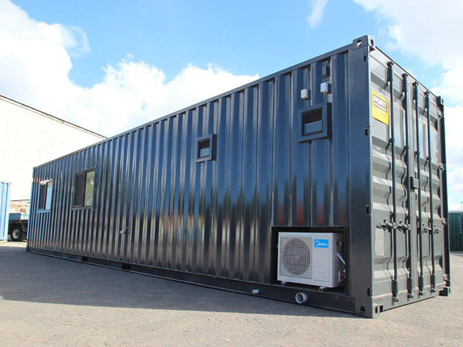 40-Fuß-Seecontainer-Büro