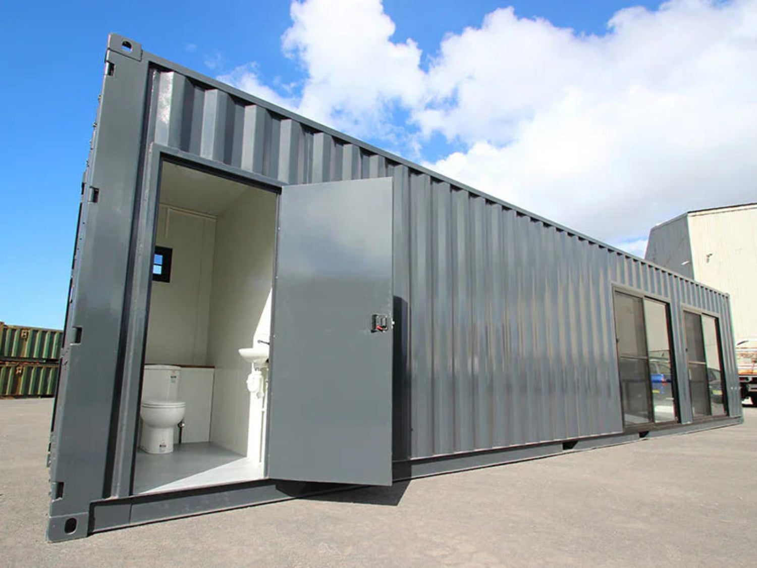 40-Fuß-Seecontainer-Büro