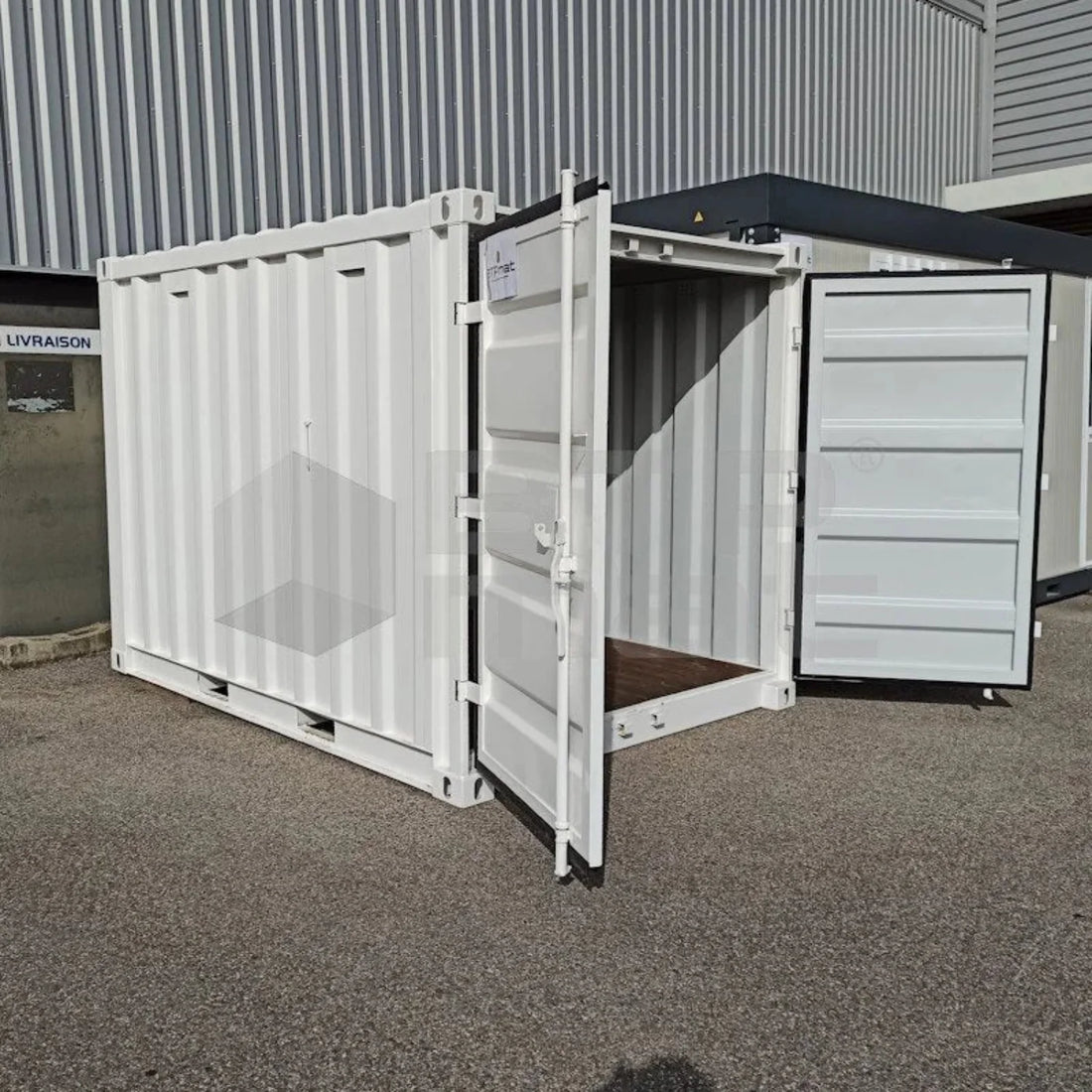 Neuer 10-Fuß-Lagercontainer